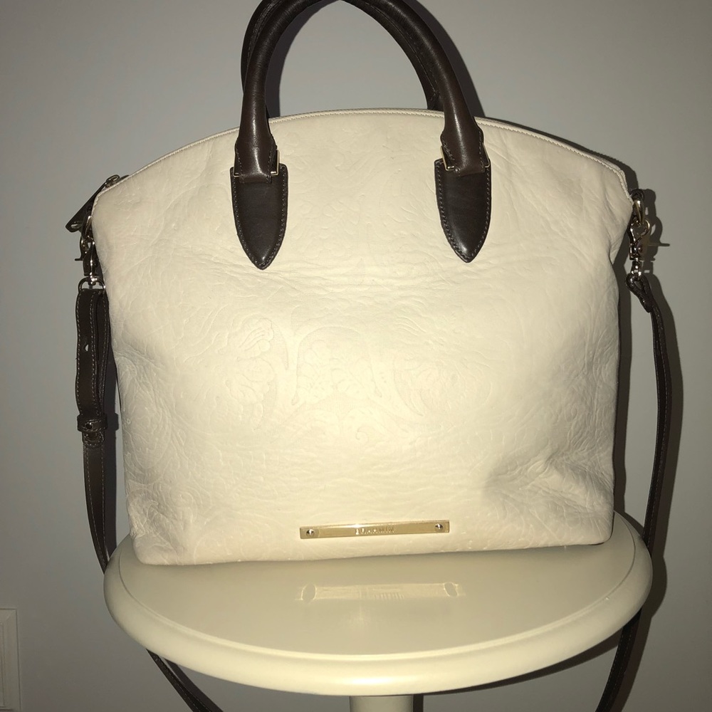 Cream Brahmin Bag - IN AMAZING CONDITION